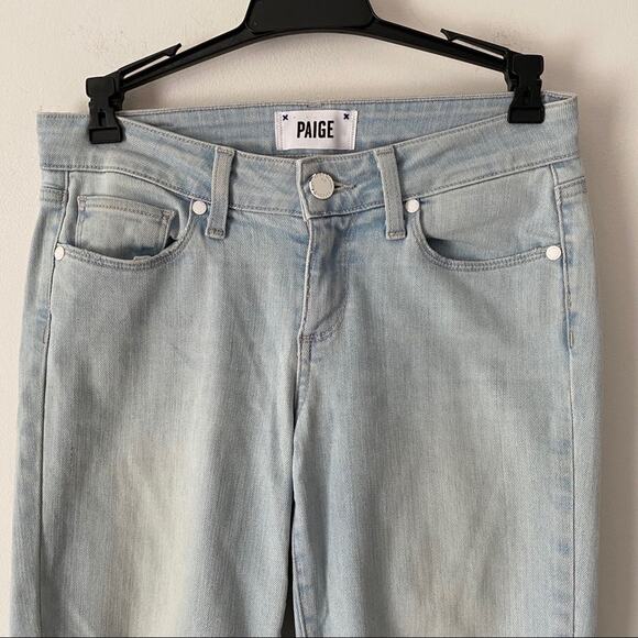 Paige Verdugo Ultra Skinny Powell Destructed Jeans - Picture 3 of 8